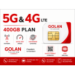 Golan Telecom Plan with 400GB